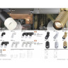 Светильник спот NOVOTECH FLAX 370735 NV-370735
